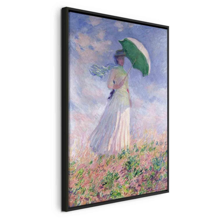 Obraz - Claude Monet – Kobieta z parasolką, zwrócona w prawo