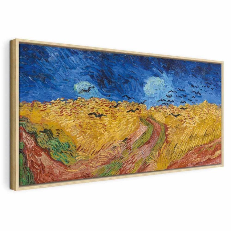 Obraz - Vincent van Gogh – Pole pszenicy z krukami