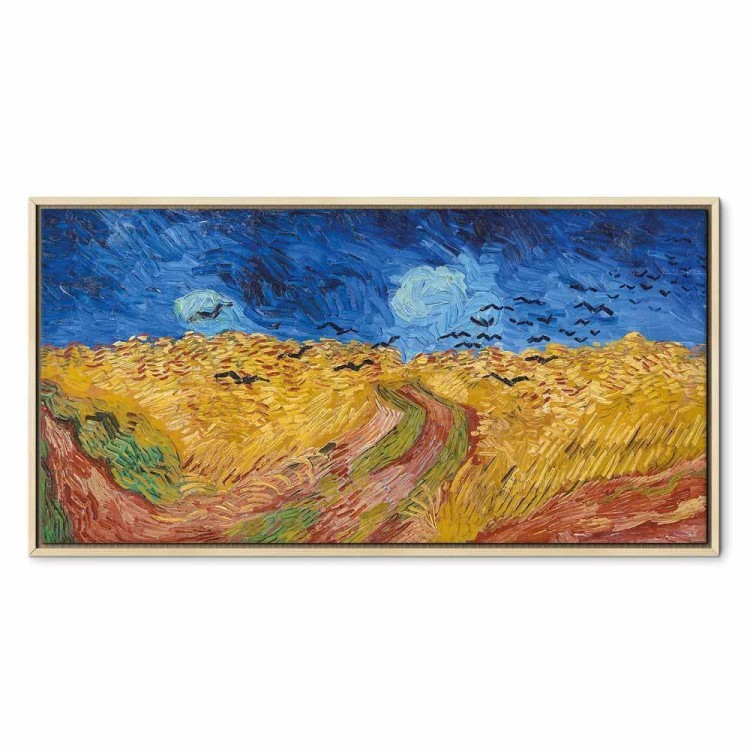 Obraz - Vincent van Gogh – Pole pszenicy z krukami