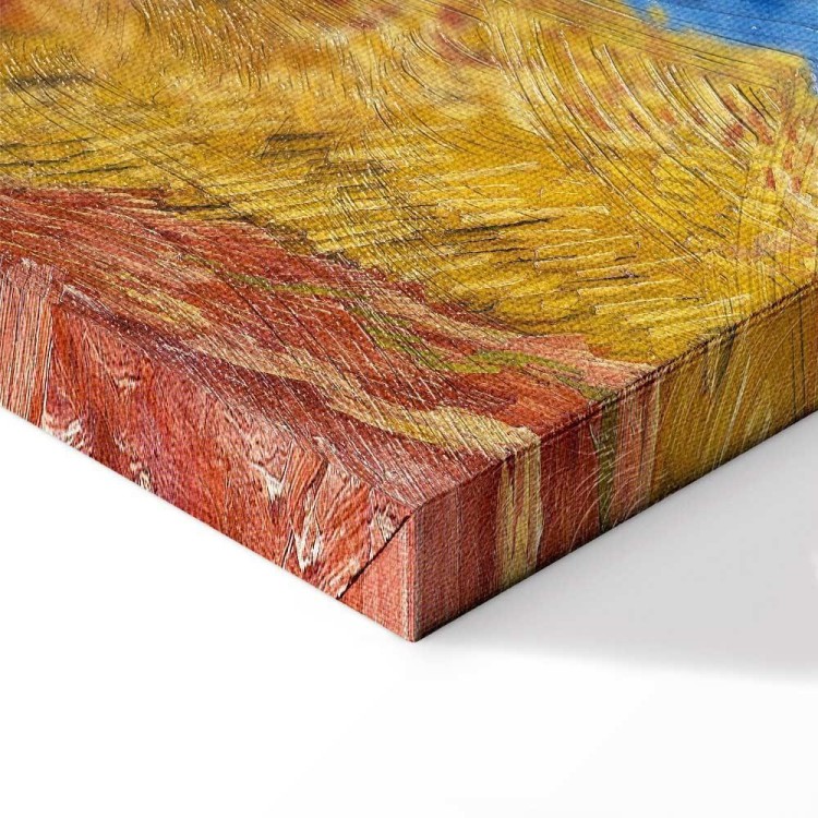 Obraz - Vincent van Gogh – Pole pszenicy z krukami