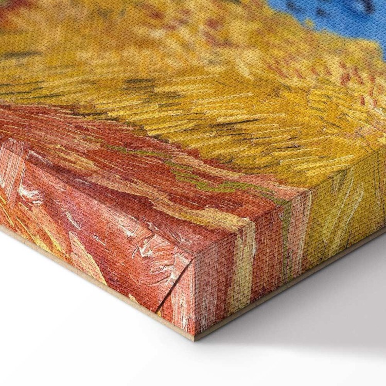 Obraz - Vincent van Gogh – Pole pszenicy z krukami
