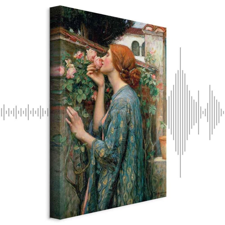 Obraz - John William Waterhouse – Dusza róży