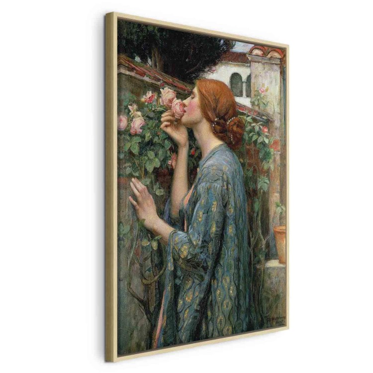 Obraz - John William Waterhouse – Dusza róży