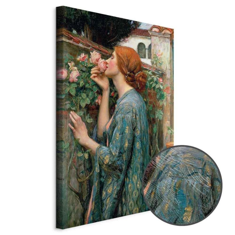 Obraz - John William Waterhouse – Dusza róży