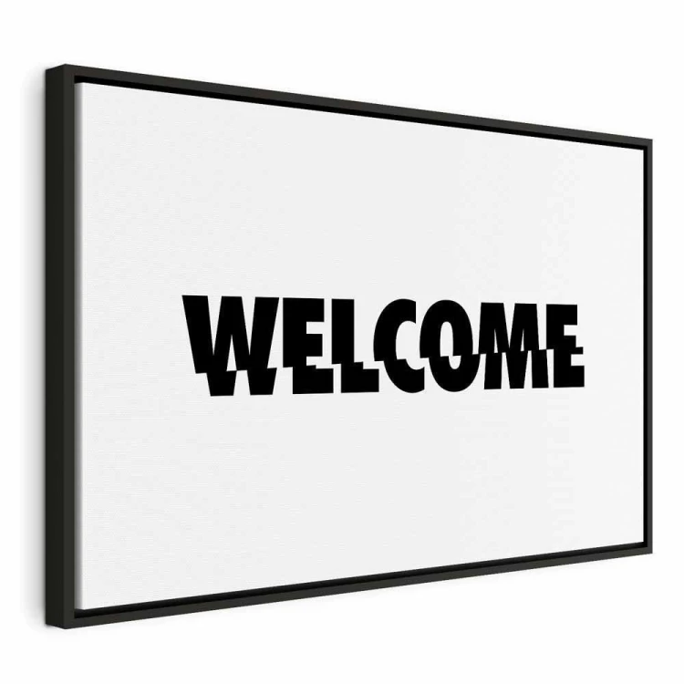 Obraz - Welcome (1-częściowy) szeroki