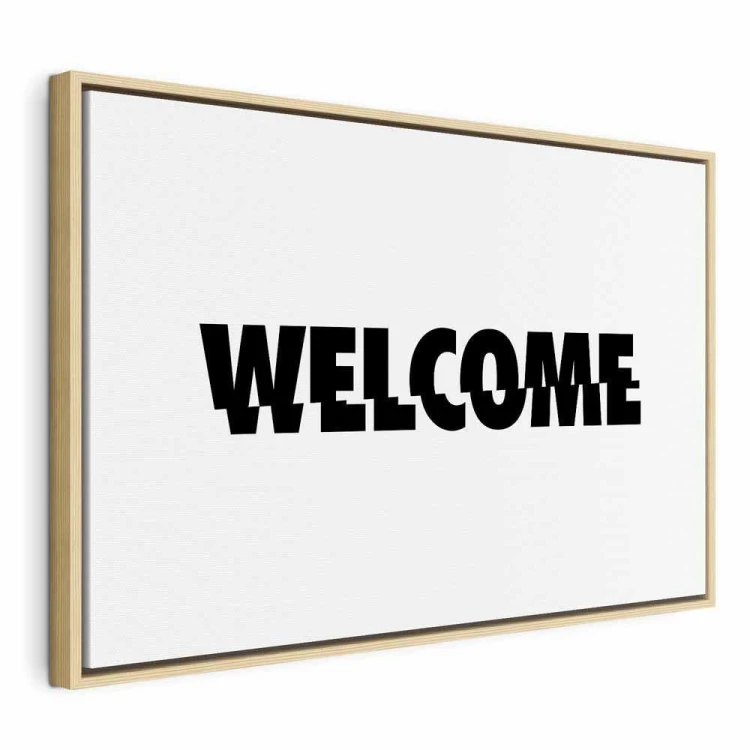 Obraz - Welcome (1-częściowy) szeroki