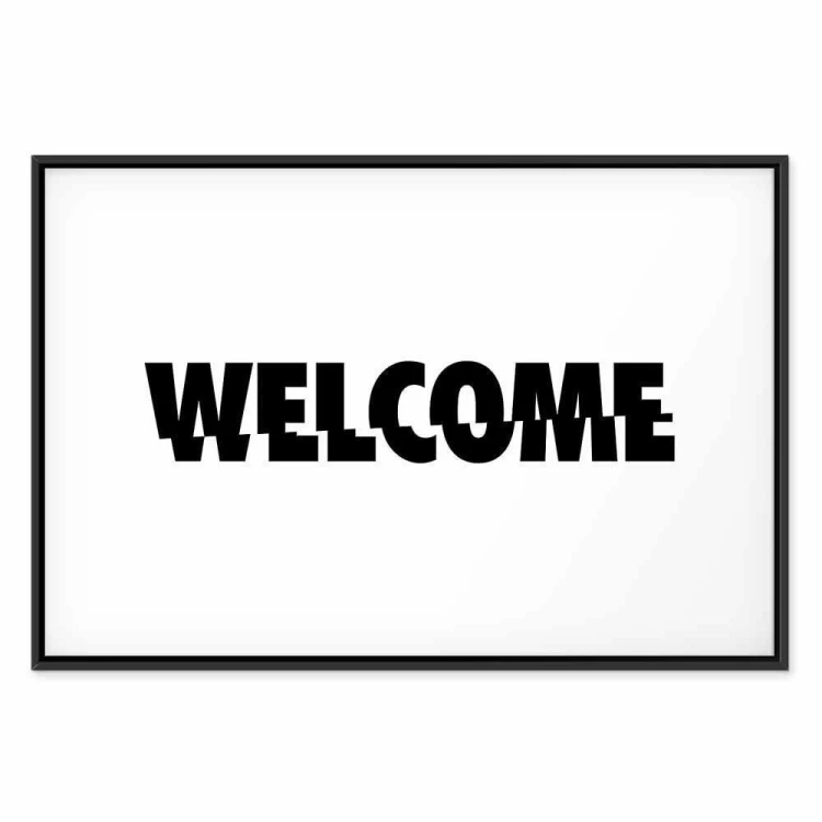 Obraz - Welcome (1-częściowy) szeroki