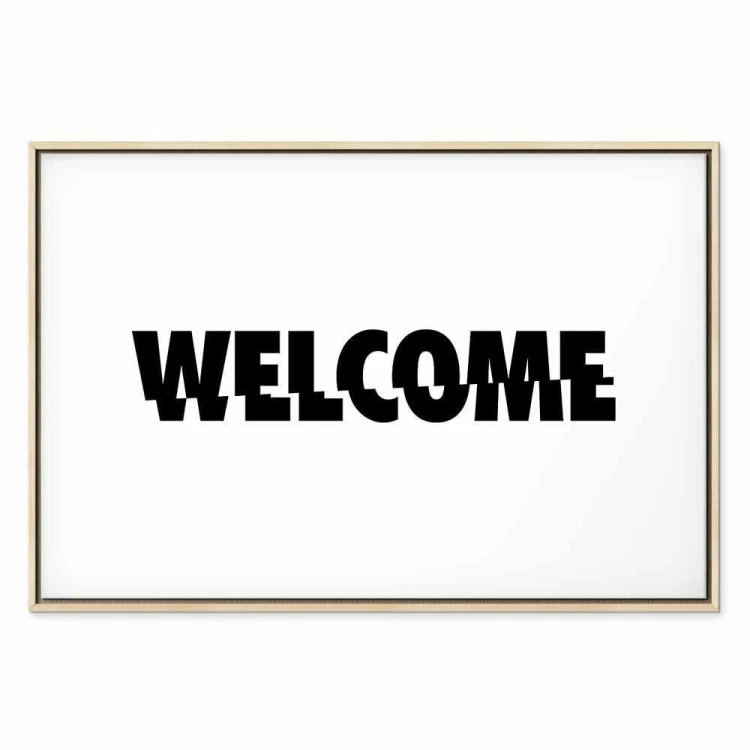Obraz - Welcome (1-częściowy) szeroki