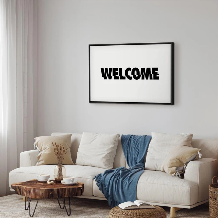 Obraz - Welcome (1-częściowy) szeroki