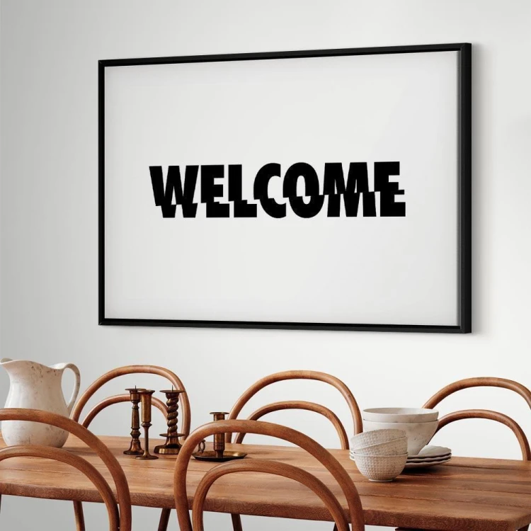 Obraz - Welcome (1-częściowy) szeroki