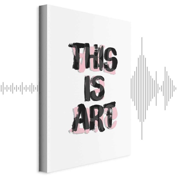 Obraz - This Is Art (1-częściowy) pionowy