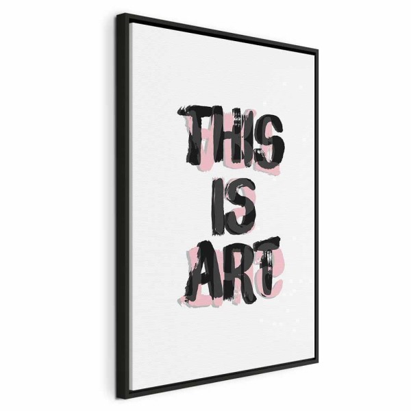 Obraz - This Is Art (1-częściowy) pionowy