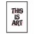 Obraz - This Is Art (1-częściowy) pionowy