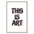 Obraz - This Is Art (1-częściowy) pionowy