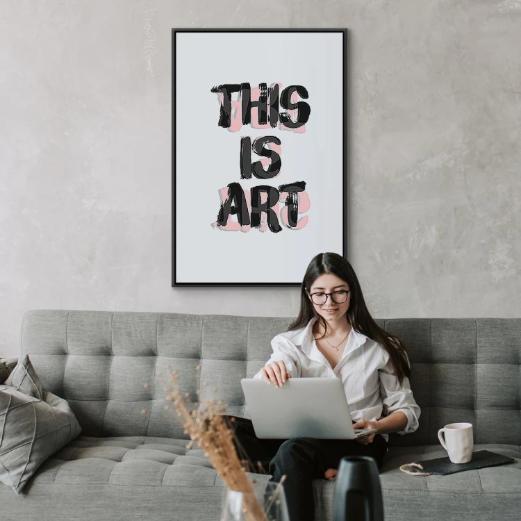 Obraz - This Is Art (1-częściowy) pionowy