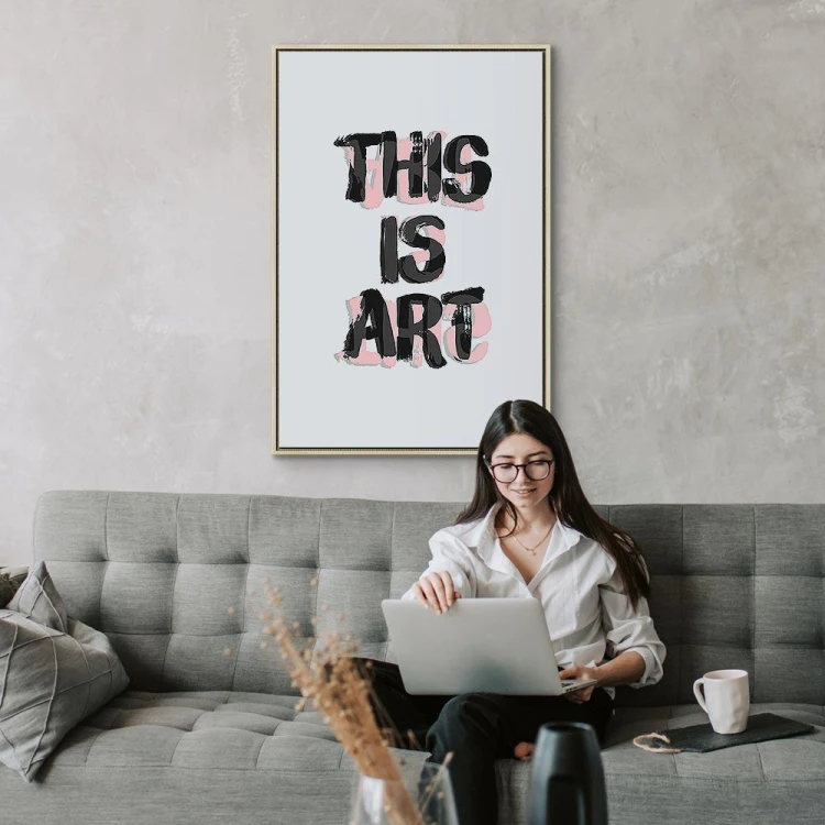 Obraz - This Is Art (1-częściowy) pionowy