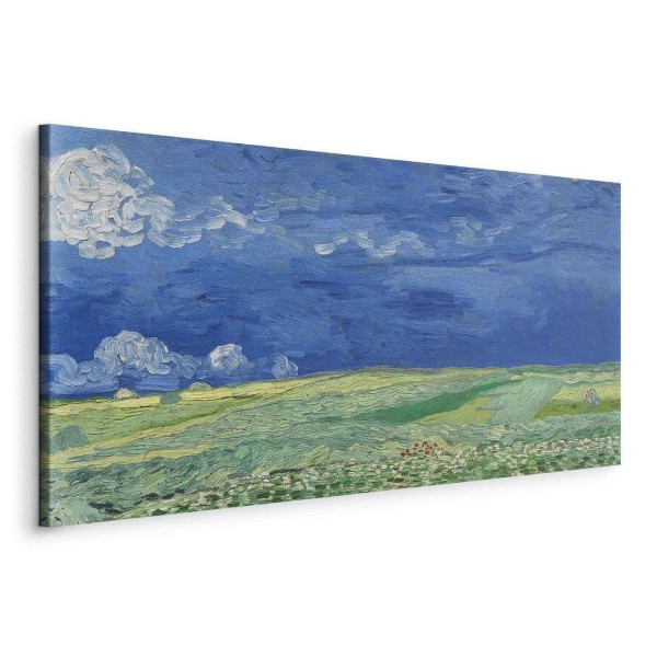 Obraz - Vincent van Gogh – Pole pszenicy przed burzą