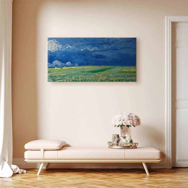 Obraz - Vincent van Gogh – Pole pszenicy przed burzą
