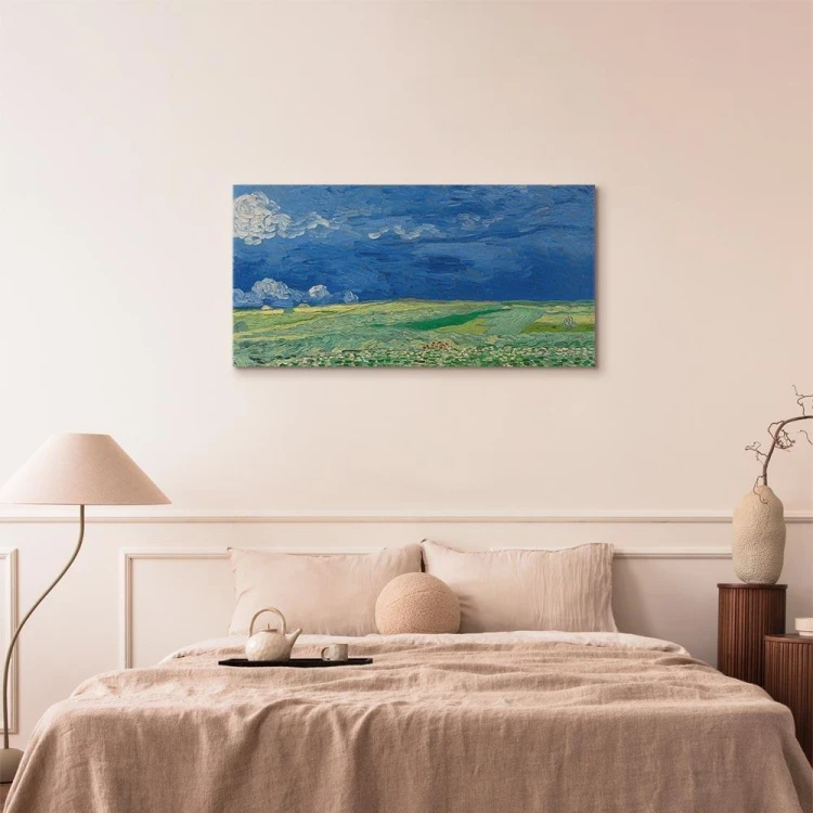 Obraz - Vincent van Gogh – Pole pszenicy przed burzą