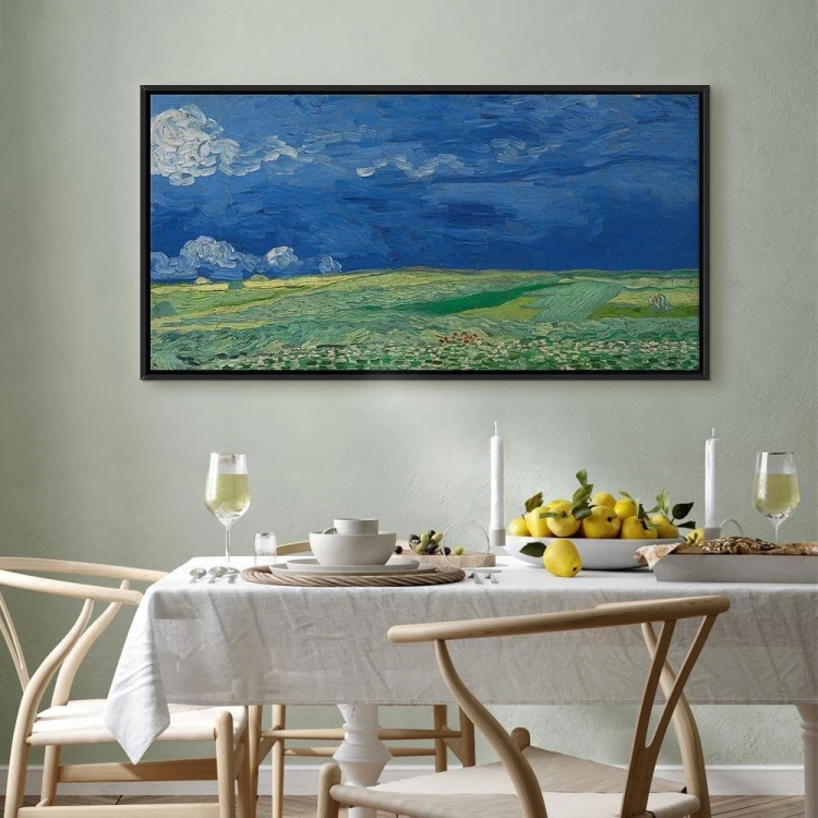 Obraz - Vincent van Gogh – Pole pszenicy przed burzą
