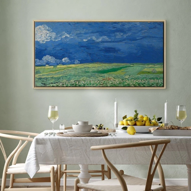 Obraz - Vincent van Gogh – Pole pszenicy przed burzą