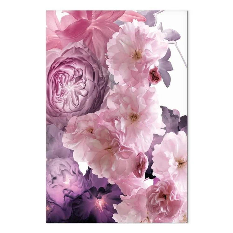 Obraz - Ogród kwiatowych zapachów (1-częściowy) - natura w różowym odcieniu