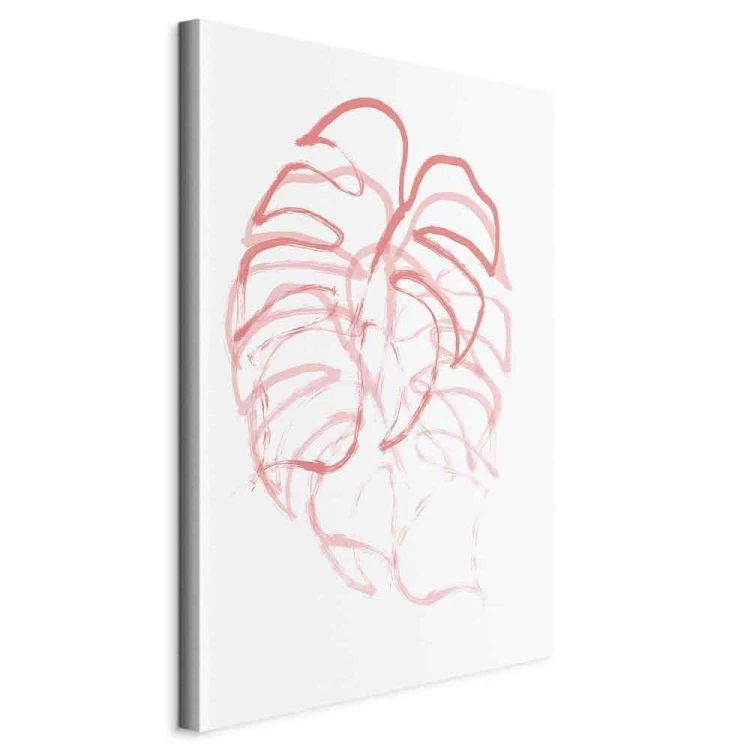 Obraz - Monstera w ruchu (1-częściowy) pionowy