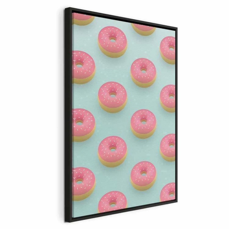 Obraz - Pastelowe donuty (1-częściowy) pionowy