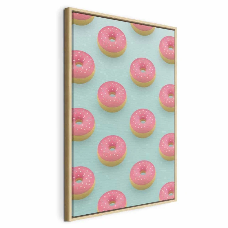 Obraz - Pastelowe donuty (1-częściowy) pionowy