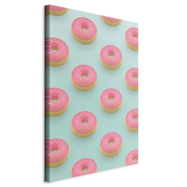 Obraz - Pastelowe donuty (1-częściowy) pionowy