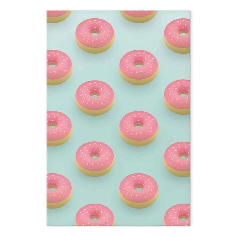 Obraz - Pastelowe donuty (1-częściowy) pionowy