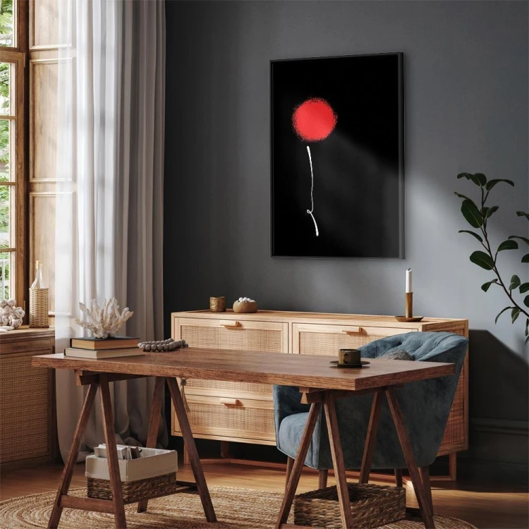 Obraz - Minimalistyczny kwiat (1-częściowy) pionowy