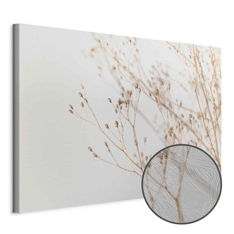 Obraz - Minimalistyczna gałązka (1-częściowy) szeroki