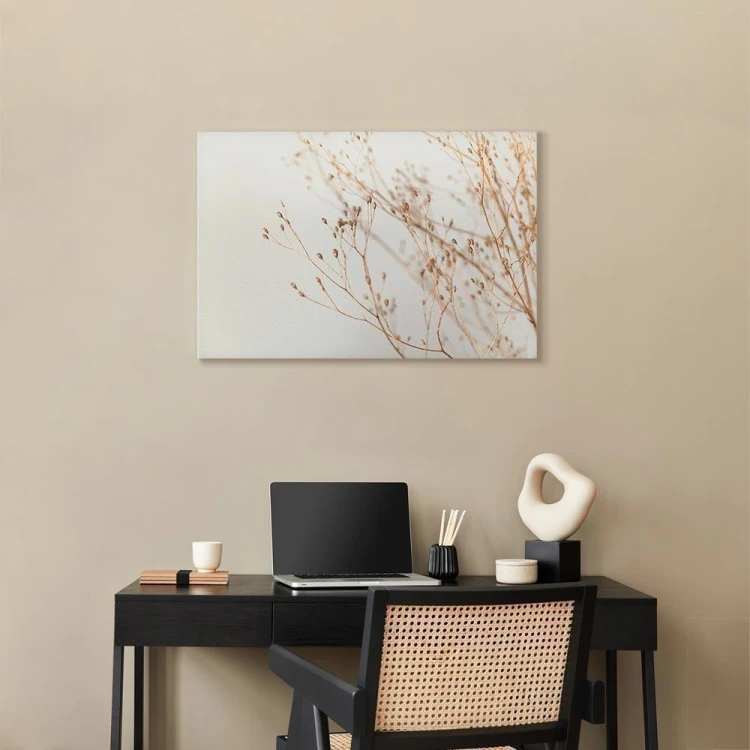 Obraz - Minimalistyczna gałązka (1-częściowy) szeroki