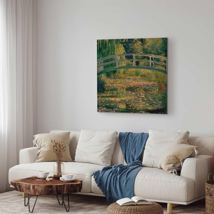 Obraz - Claude Monet – Mostek nad stawem z liliami wodnym