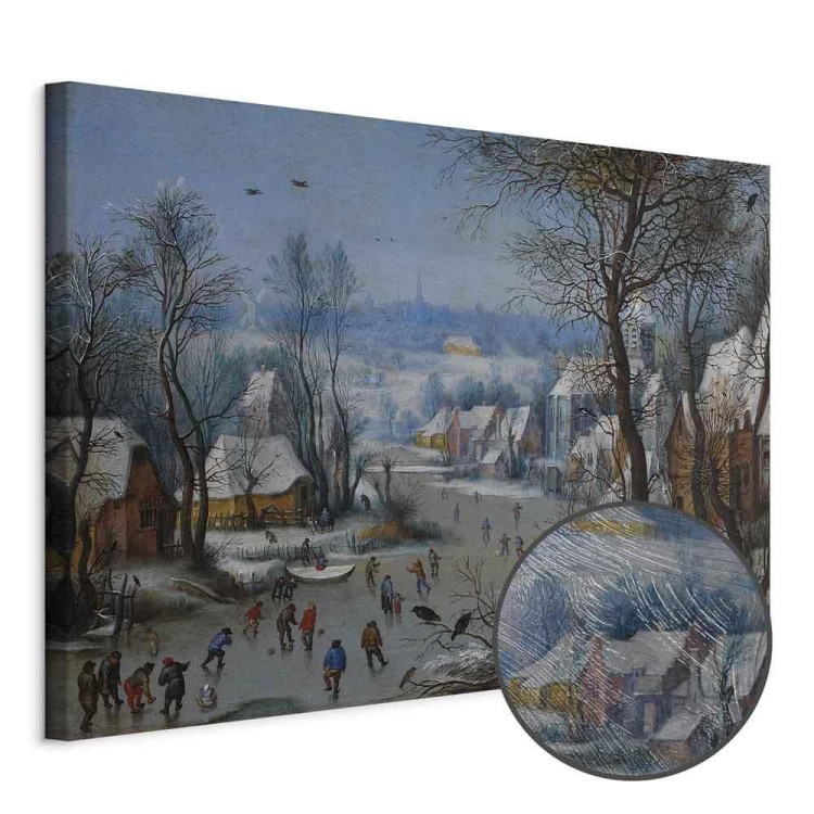 Obraz - Pieter Brueghel (młodszy) – Winter Landscape with a Bird Trap