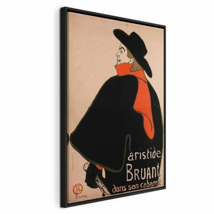 Obraz - Aristide Bruant: Dans son cabaret (1-częściowy) pionowy