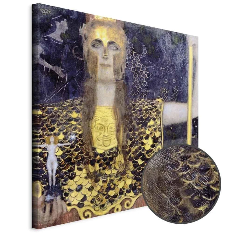 Obraz - Gustav Klimt – Pallas Atena