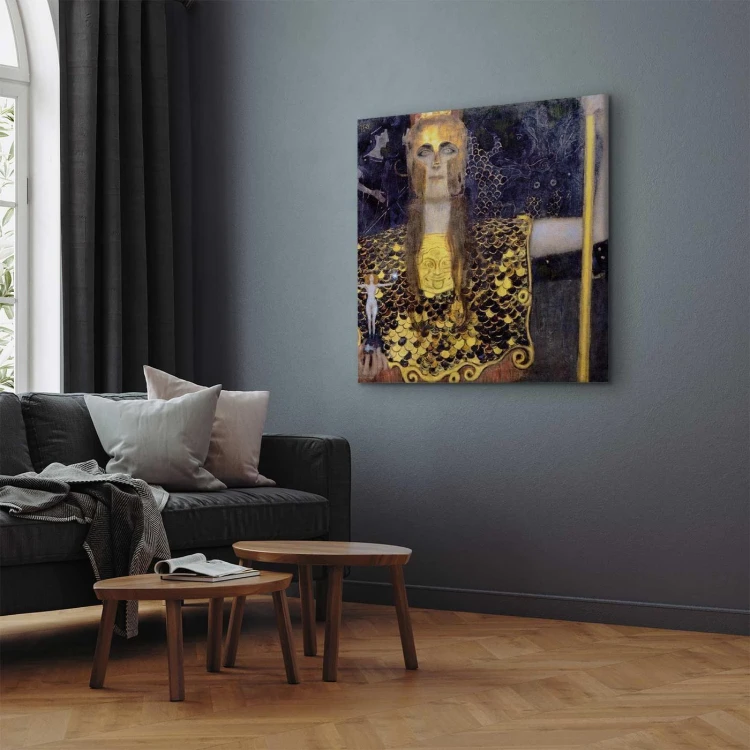 Obraz - Gustav Klimt – Pallas Atena