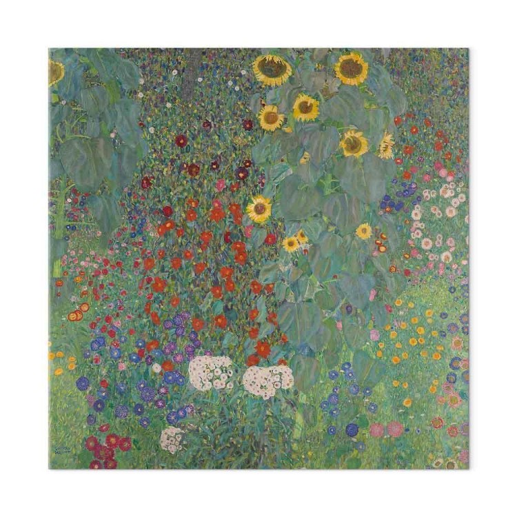 Obraz - Gustav Klimt – Ogród wiejski ze słonecznikami