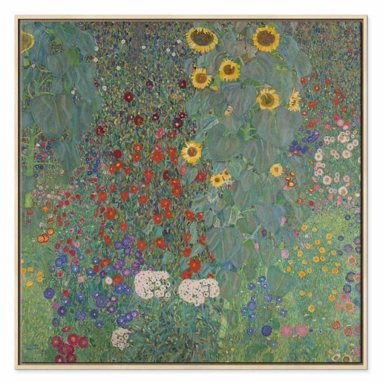 Obraz - Gustav Klimt – Ogród wiejski ze słonecznikami