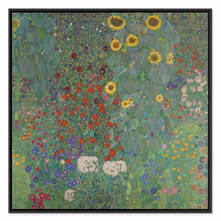 Obraz - Gustav Klimt – Ogród wiejski ze słonecznikami