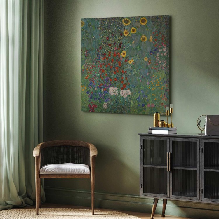 Obraz - Gustav Klimt – Ogród wiejski ze słonecznikami