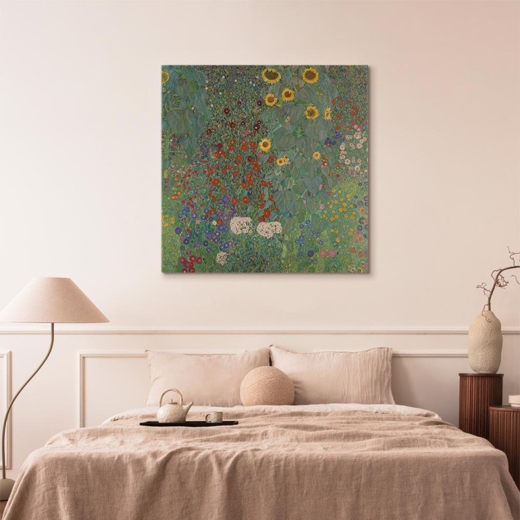 Obraz - Gustav Klimt – Ogród wiejski ze słonecznikami