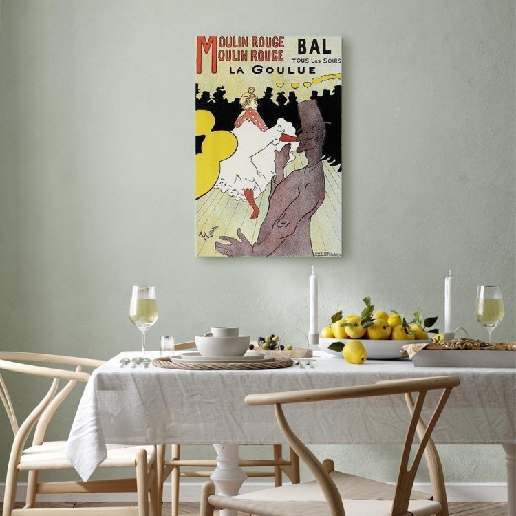 Obraz - Henri de Toulouse-Lautrec – Moulin Rouge - La Goulue