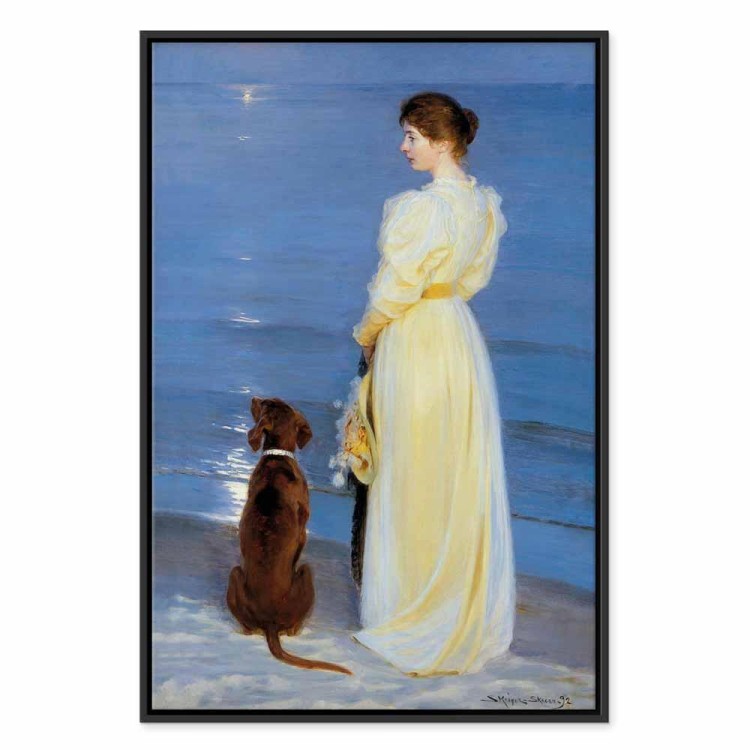 Obraz - Peder Severin Kroyer – Letni wieczór w Skagen