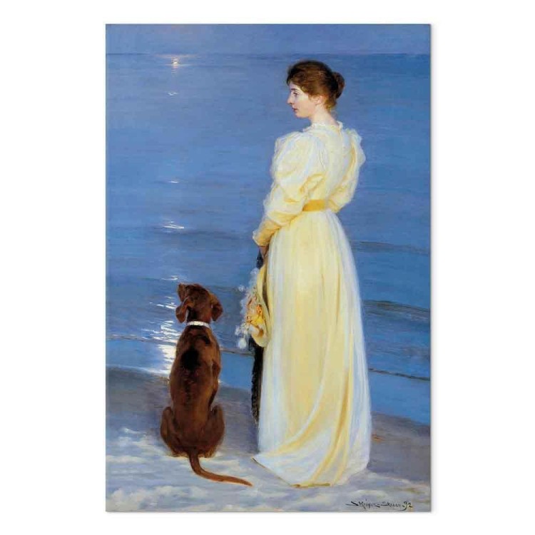 Obraz - Peder Severin Kroyer – Letni wieczór w Skagen