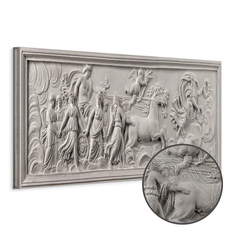 Obraz - Relief: Apollo i Muzy