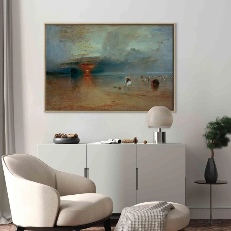 Obraz - William Turner – Plaża Calais, odpływ