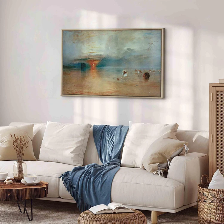 Obraz - William Turner – Plaża Calais, odpływ